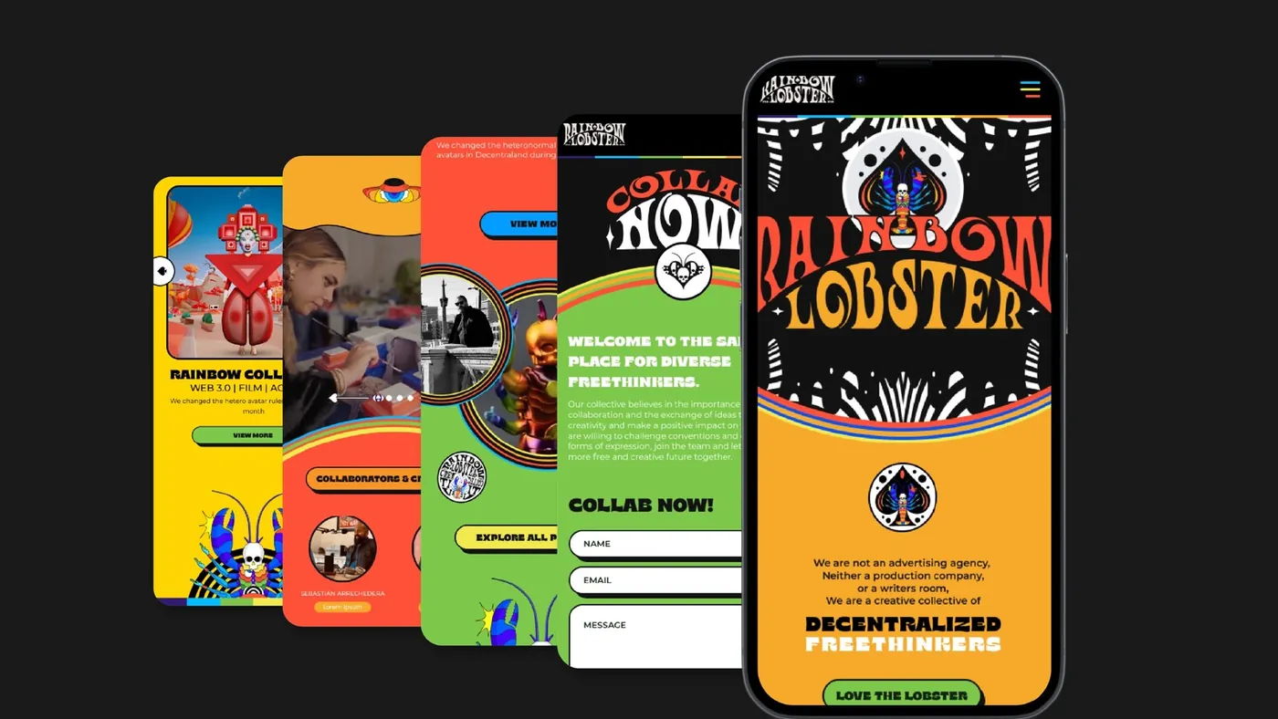 Versión móvil y variantes cromáticas por colección